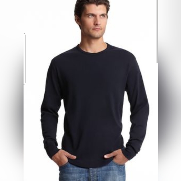 Burberry Shirts Burberry Brit Mens Elbow Patch Pullover Tee With